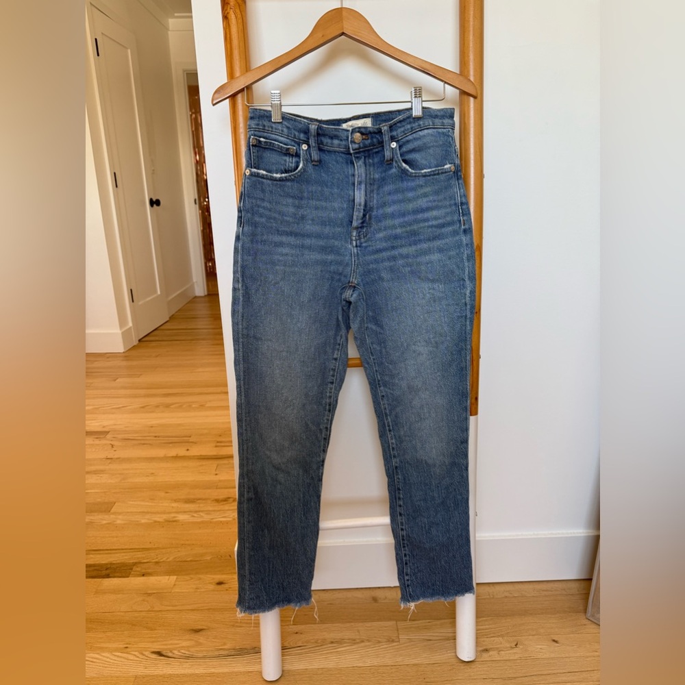 MADEWELL Slim crop boyjean